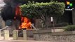 Masked Perpetrators Set Fire To The U.S. Embassy In Honduras
