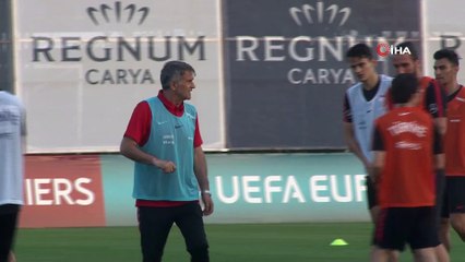 A Milli Takım, Özbekistan maçı hazırlıklarını tamamladı