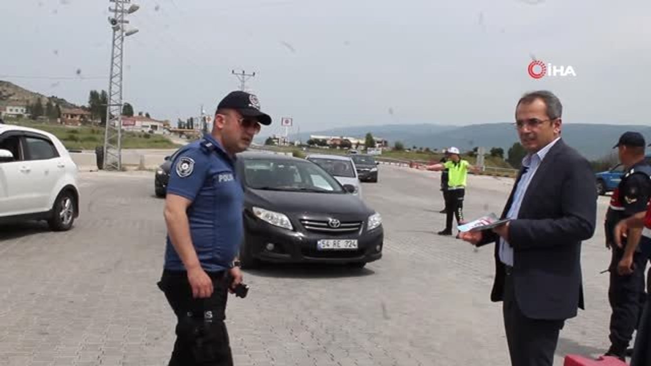 Tosya D-100 Karayolunda bayram nedeniyle trafik...