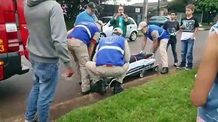 Menino de 10 anos é atropelado no Santa Cruz