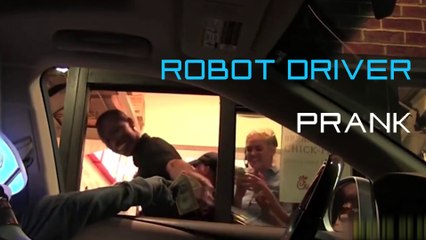 Robot Driver prank