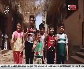 شاهد..جورج قرداحى يدخل الفرحة على أرملة فازت بجائزة "اسم من مصر"