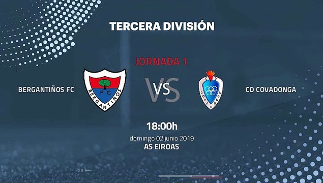 Previa partido entre Bergantiños FC y CD Covadonga Jornada 1 Tercera División - Play Offs Ascenso