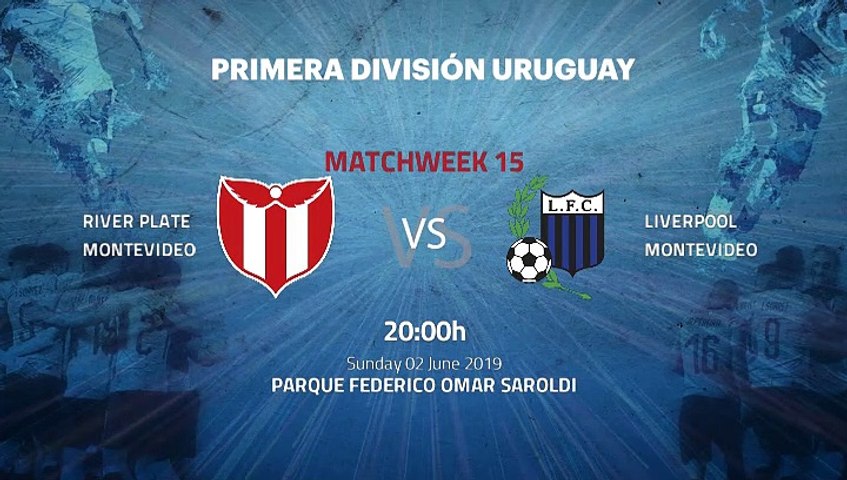 Pre match day between River Plate Montevideo and Liverpool Montevideo Round 15 Apertura Uruguay
