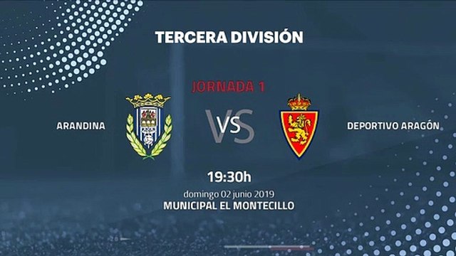 Previa partido entre Arandina y Deportivo Aragón Jornada 1 Tercera División - Play Offs Ascenso