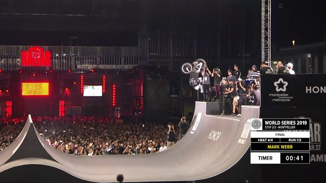 Mark Webb | 2nd place - BMX Freestyle Park Spine Ramp Pro Final | FISE Montpellier 2019