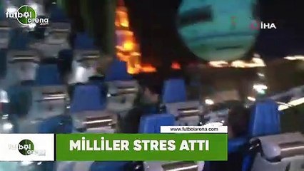 Milliler stres attı