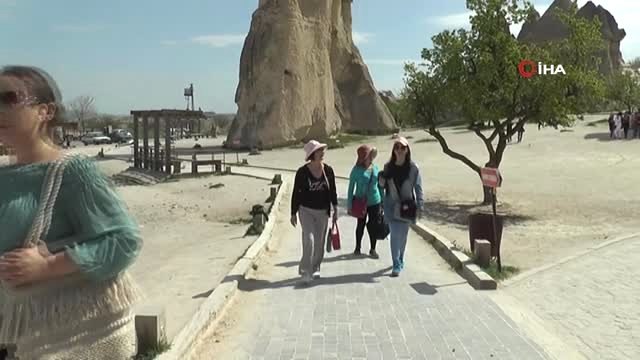 Kapadokya'da bayram doluluk oranı yüzde 95'lere ulaştı