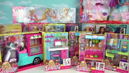 Download Video: Huge Barbie Toys Holiday Unboxing - Doll Grocery Store, Ballerina Set, Barbie Doll Dress up Toy