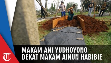 Makam Ani Yudhoyono Berjarak 1 Meter dari Makam Ainun Habibie
