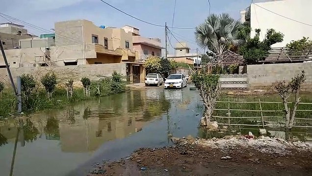 water level in my village in Pakistan