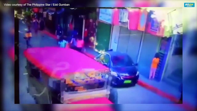 CCTV footage shows gas explosion in Sampaloc, Manila