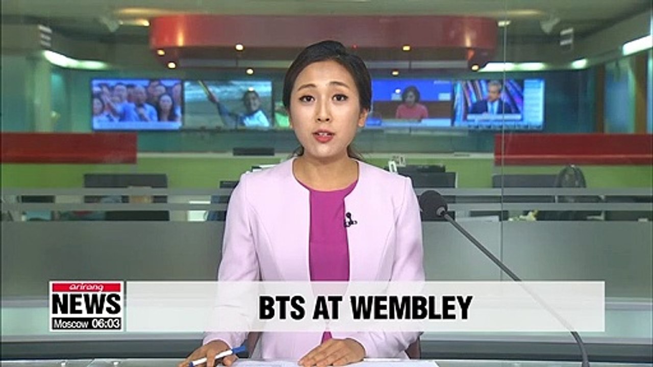 BTS holds historic concert at Wembley Stadium