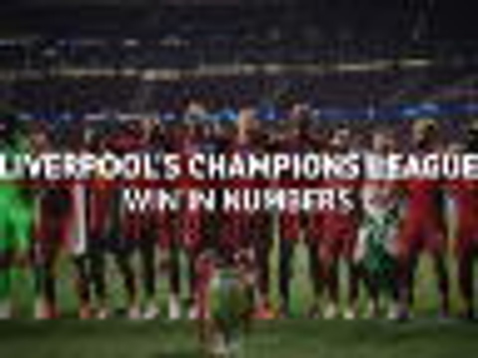 Liverpool's Champions League win in numbers