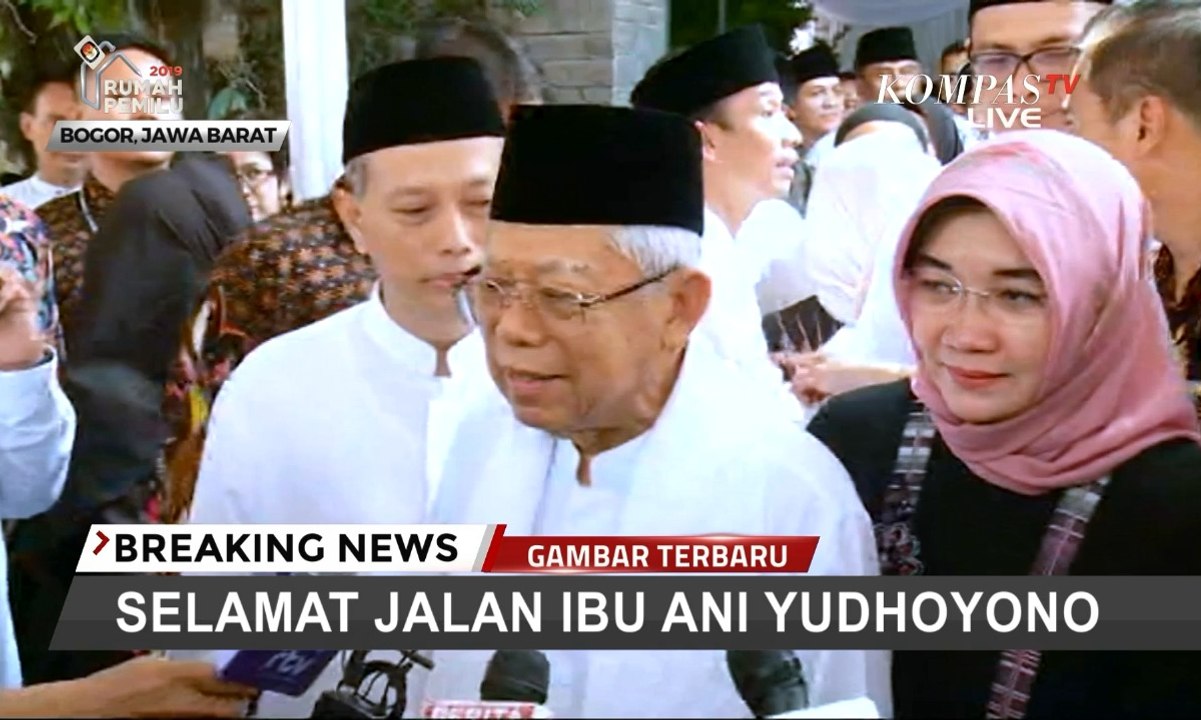 Kenang Sosok Ani Yudhoyono, Ma’ruf Amin: Kita K...
