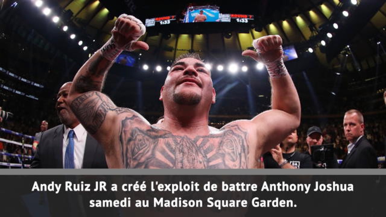 Poids lourds: Anthony Joshua tombe loin de ses terres !