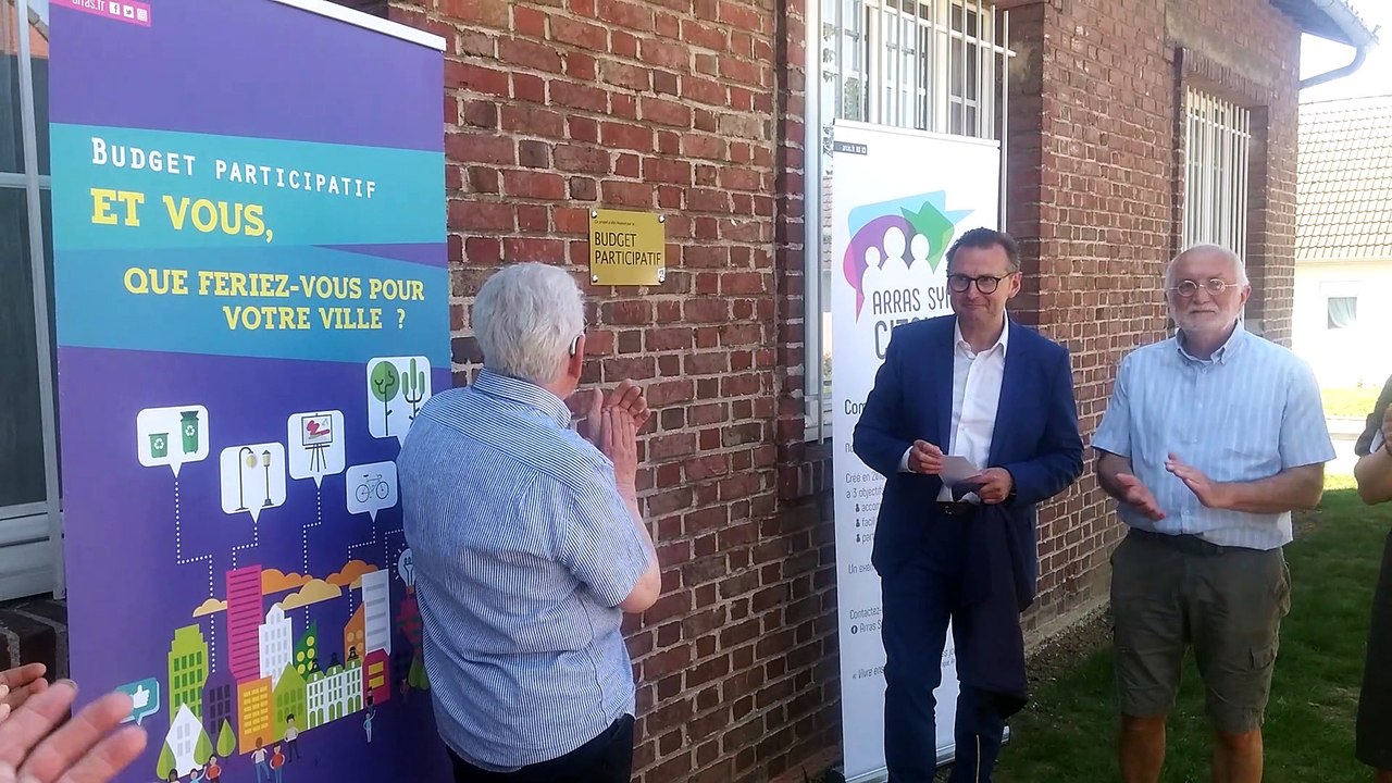 Inauguration Foyer Pierre Bolle Arras - Budget Participatif 2018