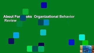 About For Books  Organizational Behavior  Review