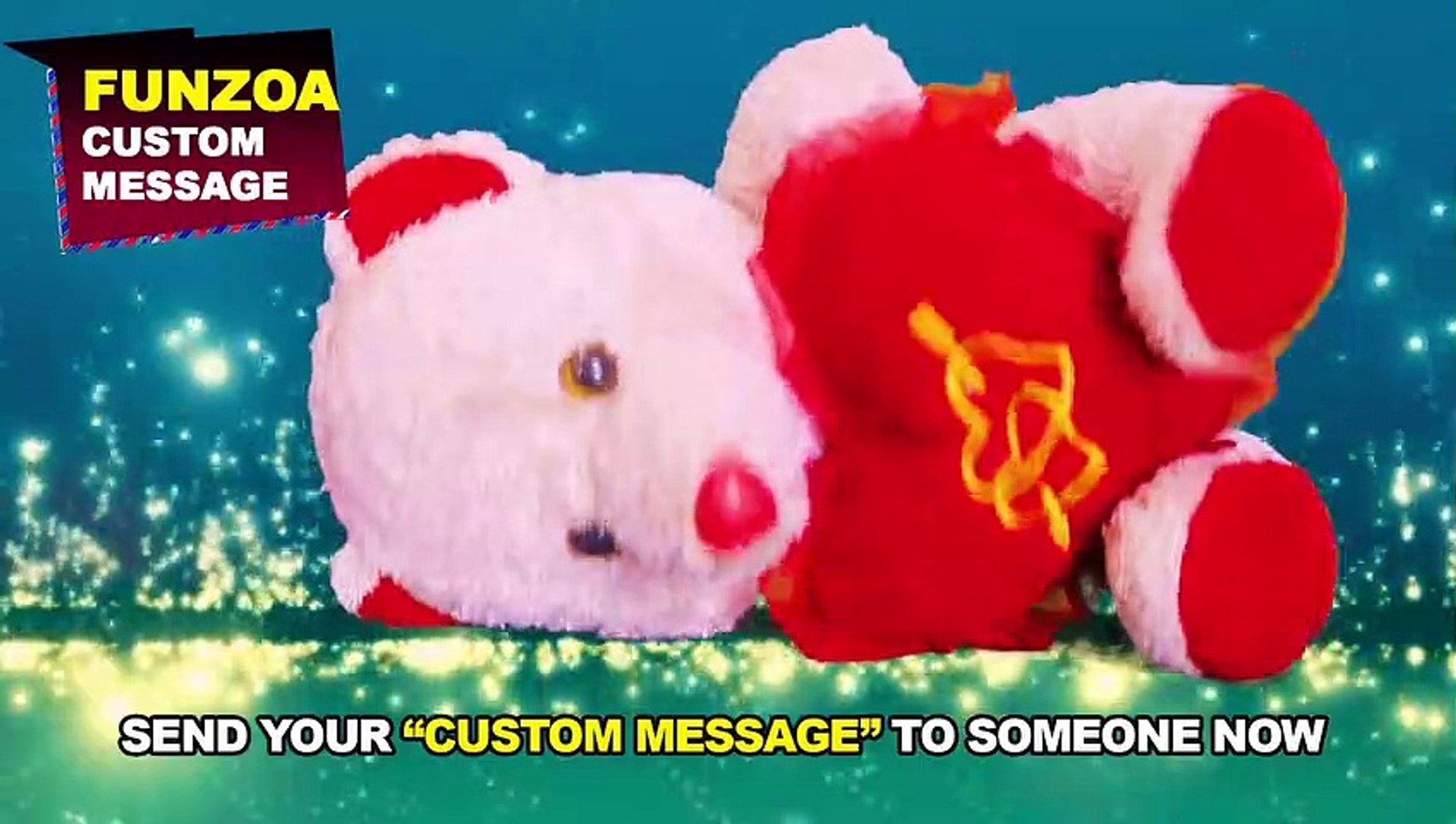 Custom Message Funzoa Personal Message by Mimi Teddy Funzoa.in
