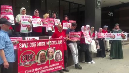 Suudi Arabistan'a "idam" protestosu - NEW