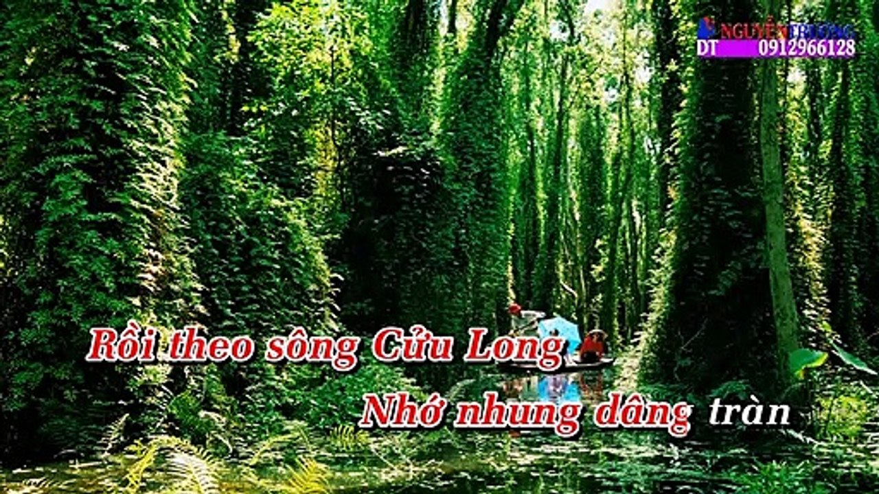 Karaoke HD Điệu Buồn Phương Nam Diễm Thùy