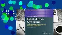 Full E-book Real-Time Systems: Design Principles for Distributed Embedded Applications  For Trial