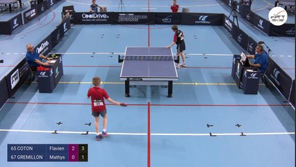 Table 1 - Ch. France Benjamins & Cadets (6)