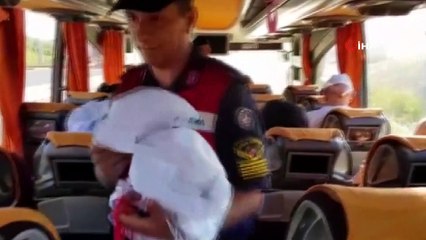 Jandarma ekiplerinden drone destekli trafik uygulaması