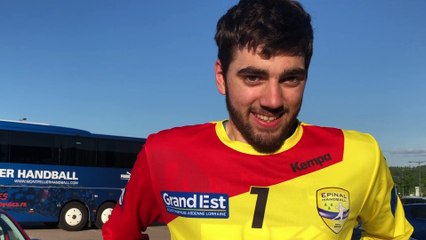 Handball - Le gardien d’Epinal Nathanaël Lambert va rejoindre Villeurbanne et rester en Nationale 1