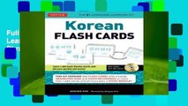 Full E-book Korean Flash Cards Kit: Learn 1,000 Basic Korean Words and Phrases Quickly and Easily!