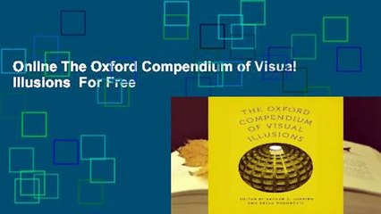 Online The Oxford Compendium of Visual Illusions  For Free