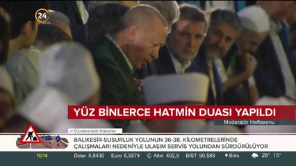 Kur'an-ı Kerim okudu