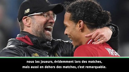 Finale - van Dijk : "Klopp est un entraîneur fantastique"
