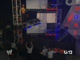 Jeff Hardy vs Randy Orton-hardy takes out orton... and him 2