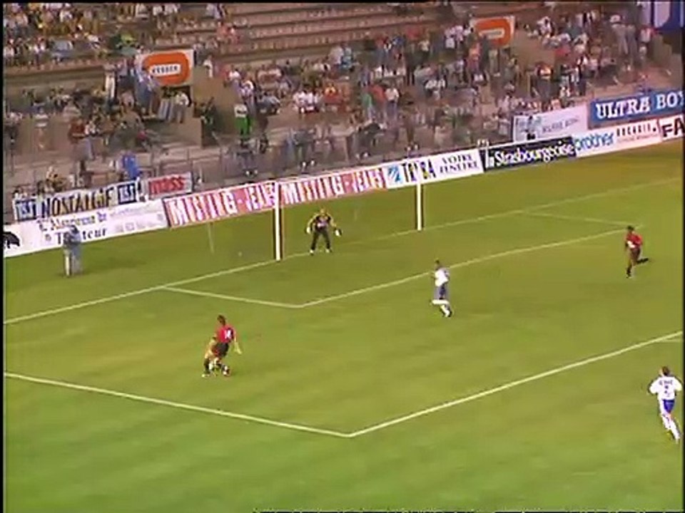 19/08/95 : Sylvain Wiltord (69') : Strasbourg - Rennes (3-1)