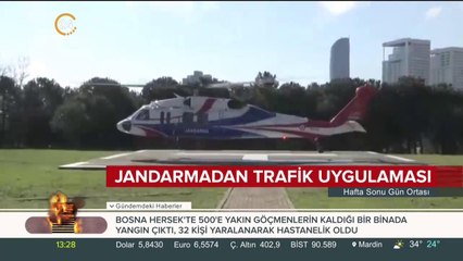 Jandarmadan trafik uygulaması