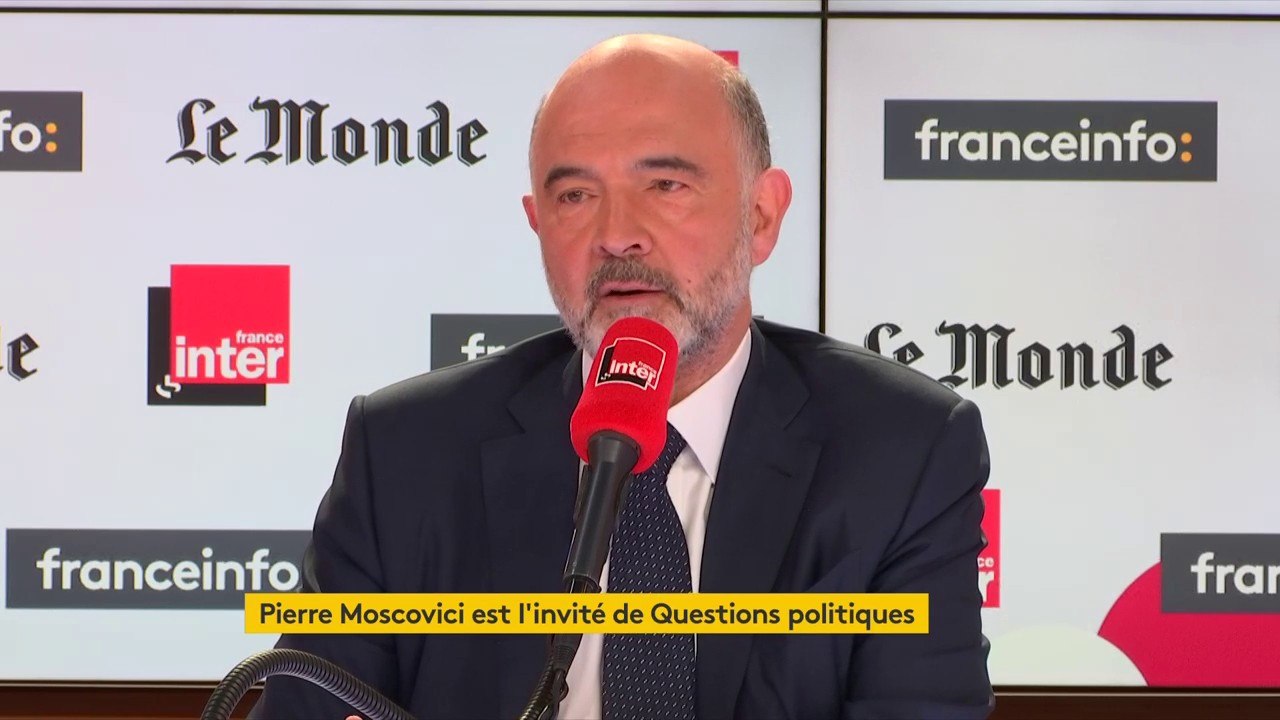 Pierre Moscovici et la situation de l'Italie : "L’Europe c’est une copropriété, il y a des règles que tout le monde observe, et on ne peut pas avoir un seul qui s’ assied dessus(...) Mais mon mot d’ordre c’est dialogue, dialogue