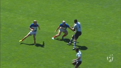 Fiji are the offload kings - Amazing try in Paris