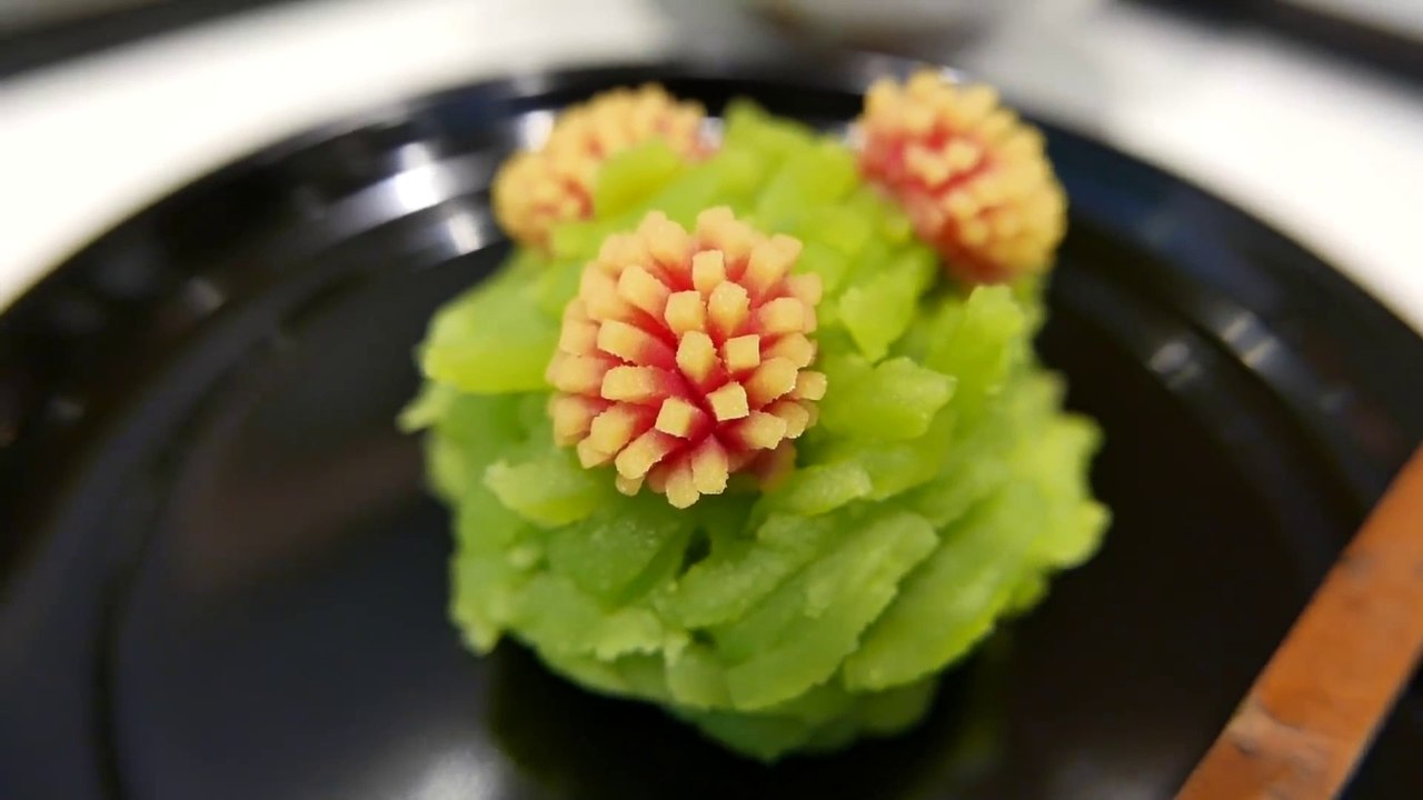 Street Food Market Discovery | JAPANESE CANDY ART Amazing WAGASHI Traditional Sweets Tokyo Japan