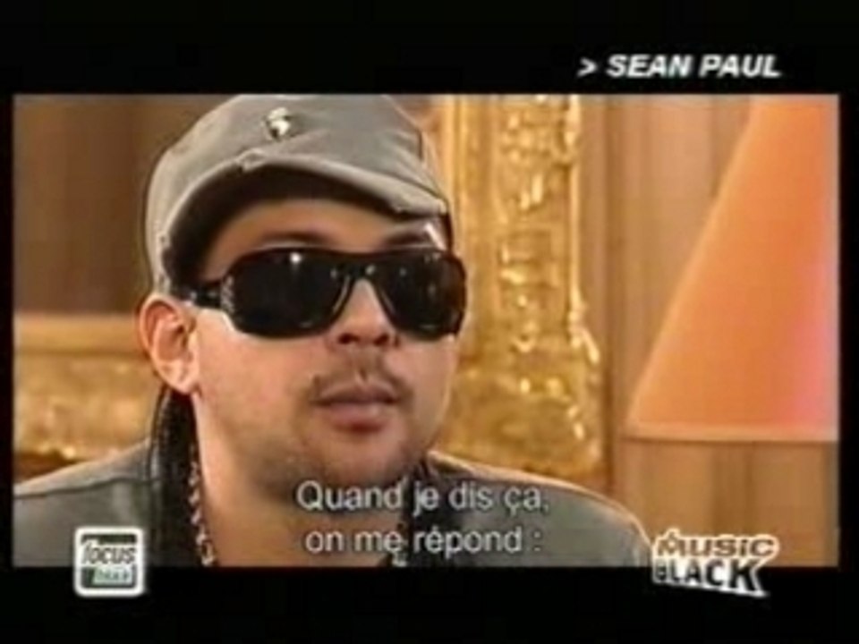 sean paul interview @ Black music