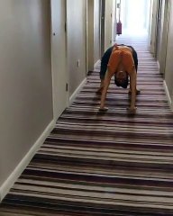 Adah sharma latest yoga steps dance