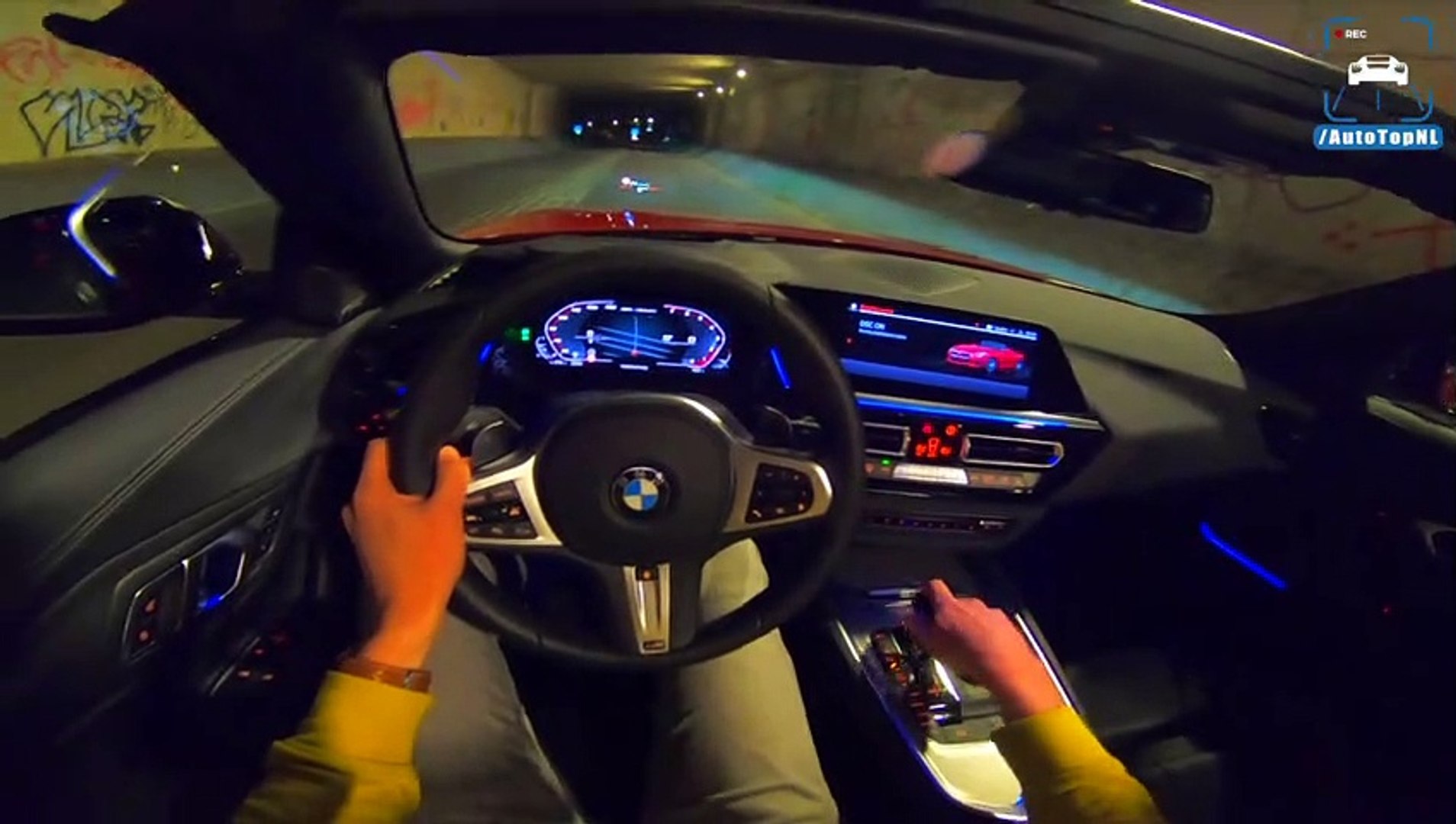 New Bmw Z4 M40i Pov Night Drive W Ambient Lighting By Autotopnl