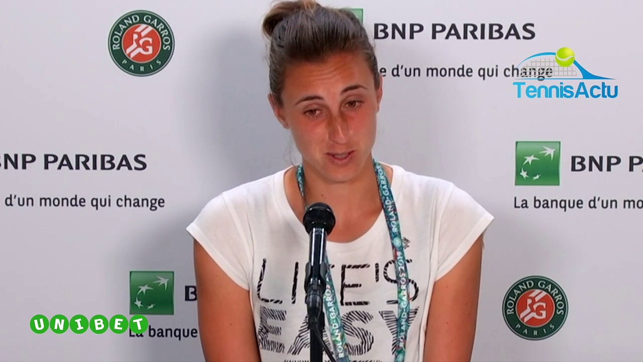 Roland-Garros 2019 - Petra Martic pour la 1ère fois en quart : "J'aimerais gagner Roland-Garros"