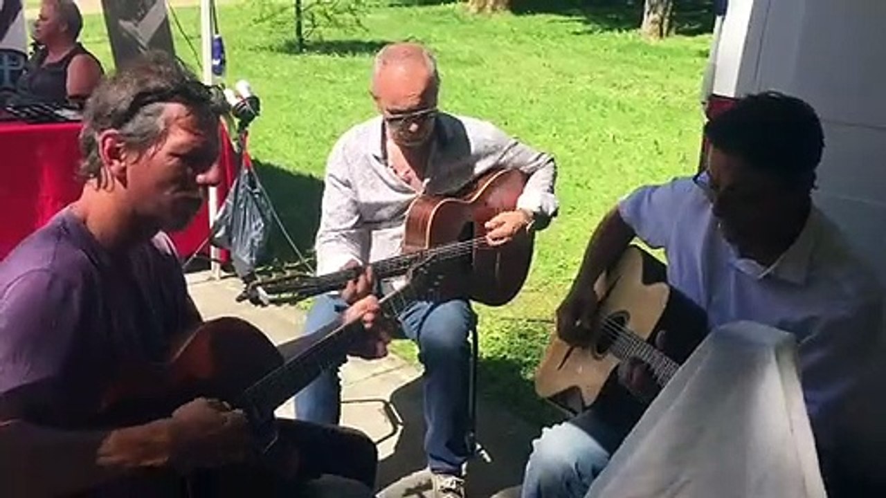 Impro et jazz manouche au festival du musée de la bière de Stenay