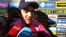 Richard Carapaz - entrevista en la meta - etapa 21 - Giro d'Italia 2019