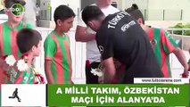 A Milli Takım, Özbekistan maçı için Alanya'da