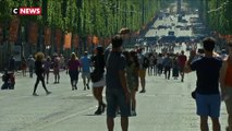 Champs-Elysées : la piétonnisation attire les foules