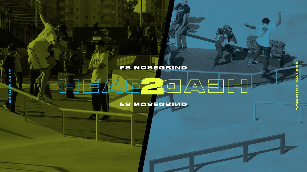 Head 2 Head: Alex Midler vs Dominick Walker Frontside Nosegrind