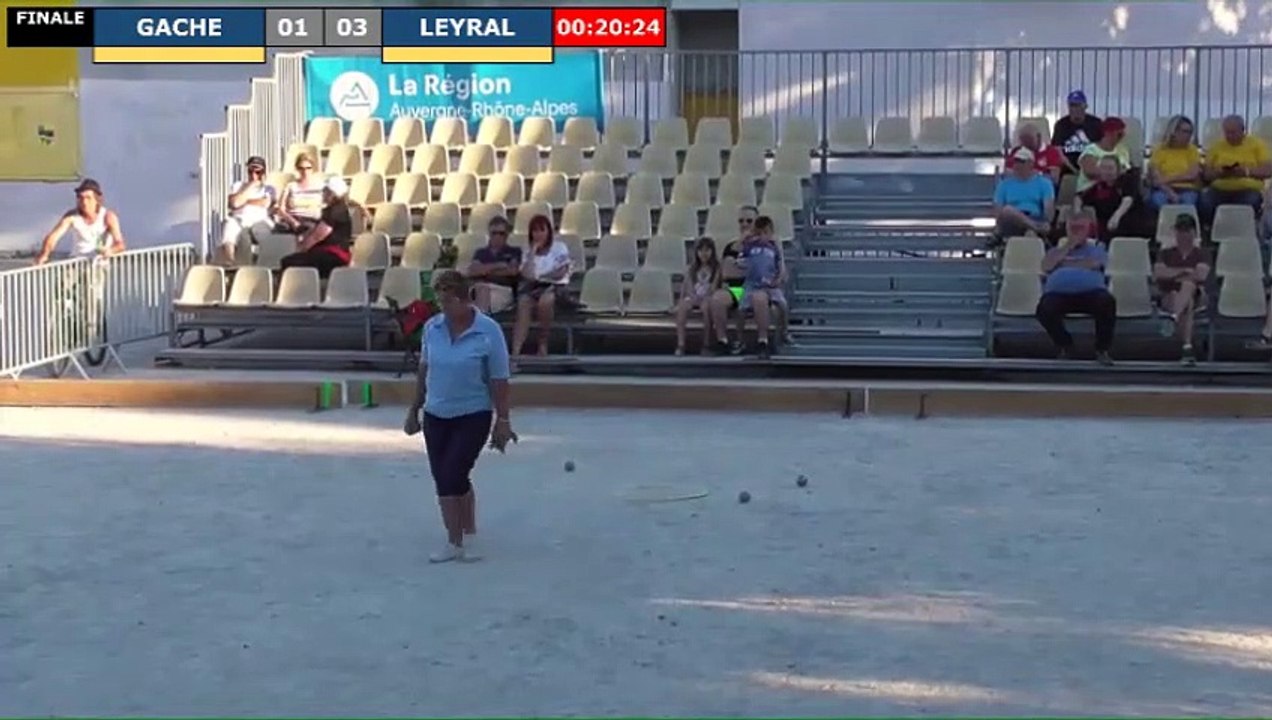 Pétanque : Championnats Territoriaux Rhône-Alpe...