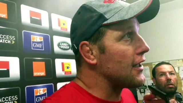 Dewald Senekal (entraîneur des avants du FCG) le reconnaît: Brive était au-dessus dans ce barrage de maintien